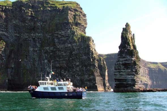 Excursion aux falaises de Moher et aux grottes d'Aillwee